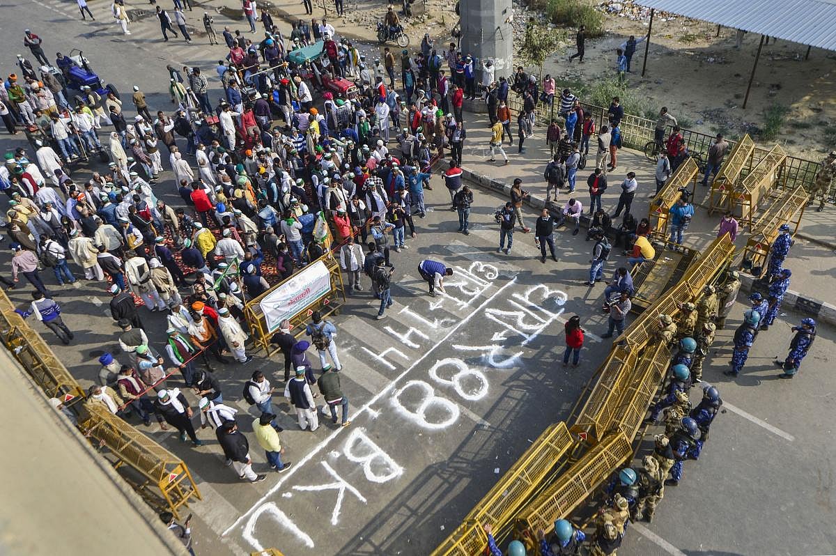 Farmers' protest: Supply of vegetables, fruits from other states impacted
