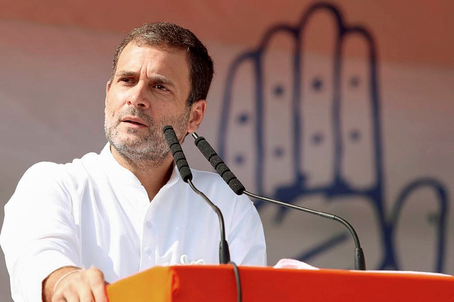 Congress leader Rahul Gandhi. Credit: PTI Photo