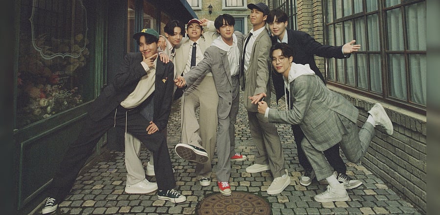 Popular K-pop boy band BTS. Credit: Twitter/@BTS_twt