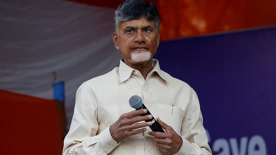 N Chandrababu Naidu. Credit: Reuters Photo