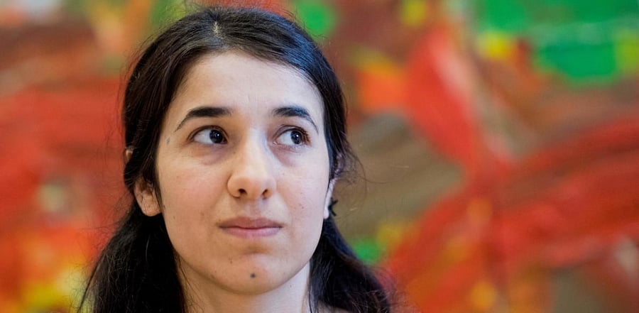 Nadia Murad, public advocate for the Yazidi community in Iraq. Credit: AFP Photo