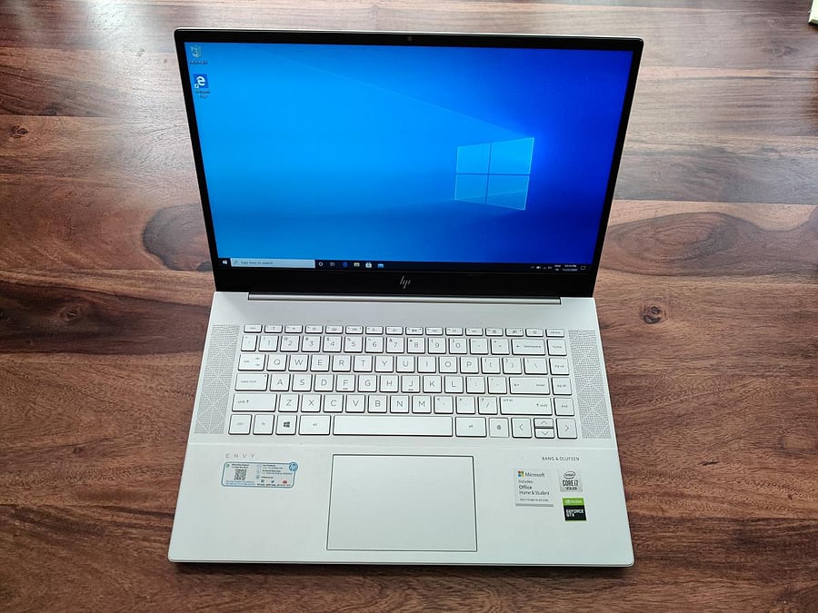 HP Envy 15. Credit: DH photo/ Vivek Phadnis