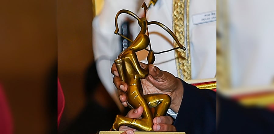 Arjuna award. Representative image/Credit: PTI File Photo