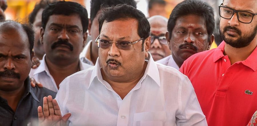 Expelled DMK leader MK Alagiri. Credit: PTI Photo