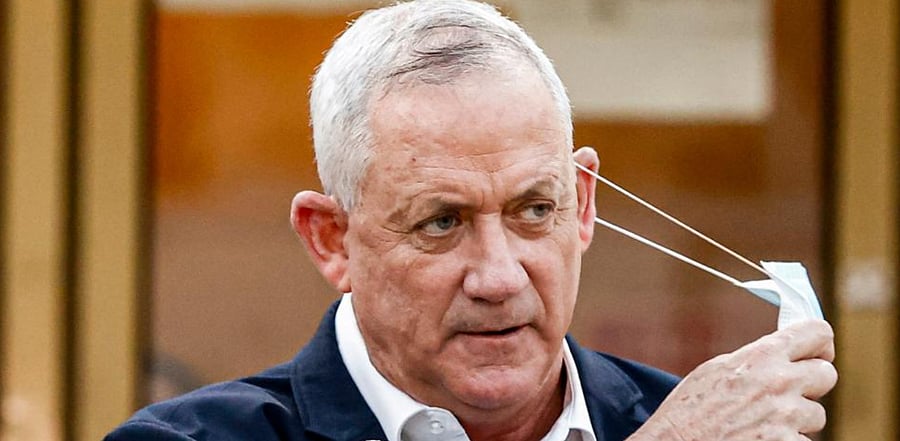 Israel's Alternate Prime Minister Benny Gantz. Credit: AFP File Photo