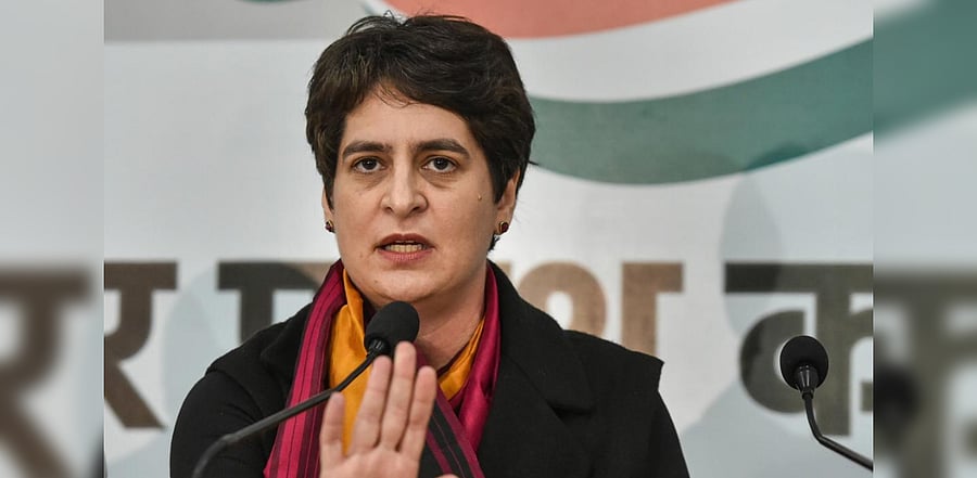 AICC general secretary Priyanka Gandhi Vadra. Credit: PTI Photo