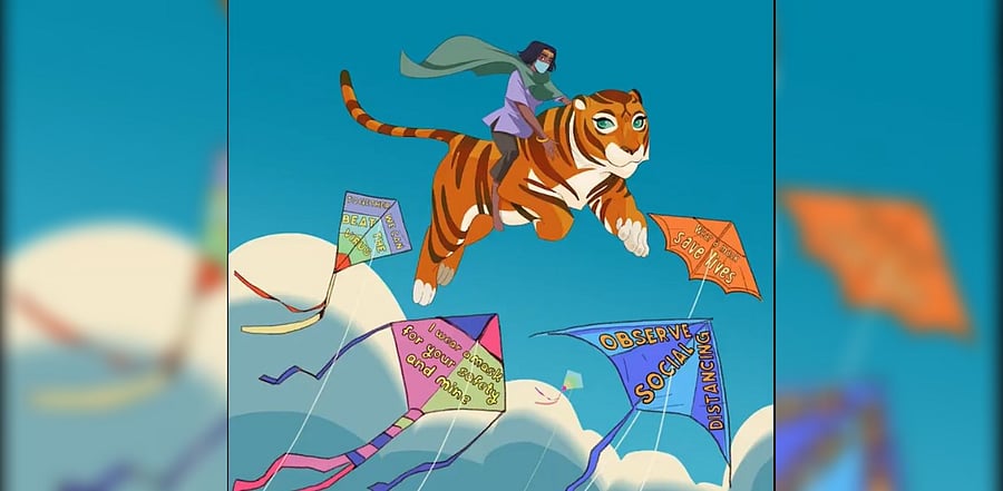 'Priya's Shakti' comics released in 2014. Twitter Photo/@powerofpriya