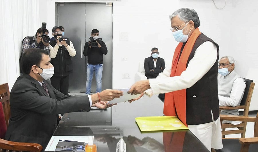 Former Deputy CM Sushil Kumar Modi. Credit: PTI Photo