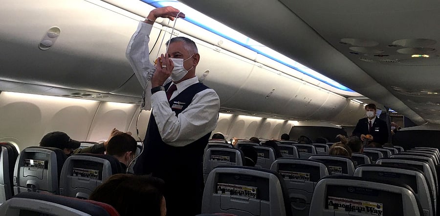 The Boeing 737 MAX is taking another key step in its comeback to commercial travel by attempting to reassure the public with a test flight by American Airlines conducted for the news media. Credit: AFP Photo