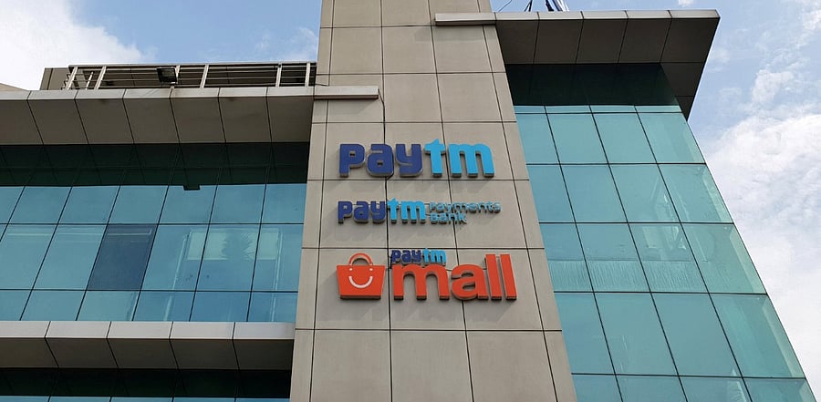 The headquarters for Paytm, India's leading digital payments firm, is pictured in Noida. Credit: Reuters Photo