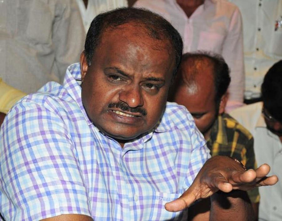 H D Kumaraswamy. Credit: DH Photo