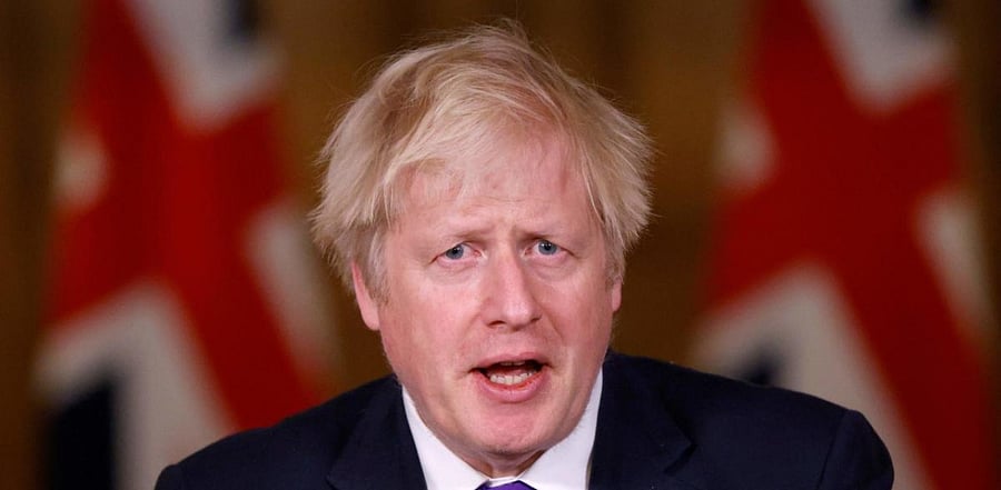 UK PM Boris Johnson. Credit: AFP Photo