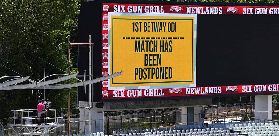 Newlands stadium in Cape Town, South Africa. Credit: AFP Photo