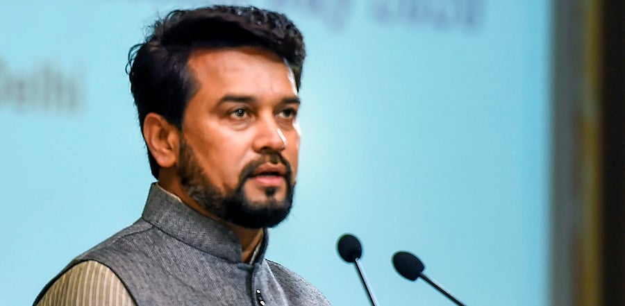 Minister of State for Finance and Corporate Affairs Anurag Singh Thakur. Credit: PTI Photo