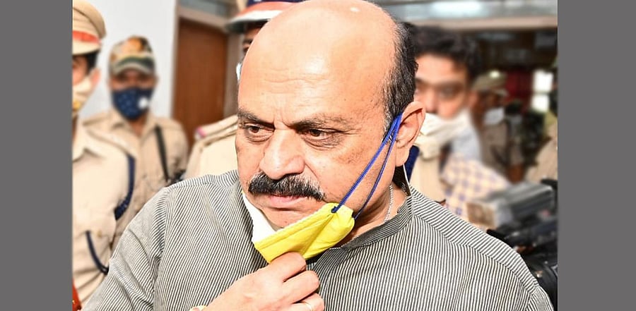 Karnataka Home Minister Basavaraj Bommai. Credit: DH Photo