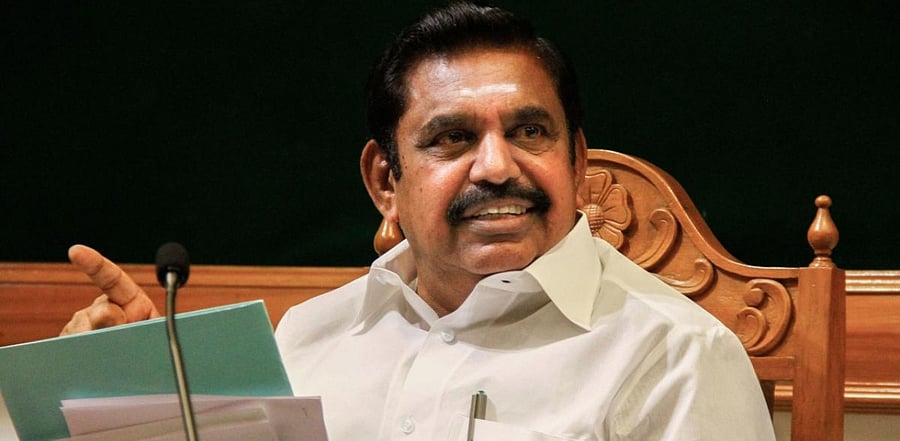 Tamil Nadu Chief Minister K Palaniswami. Credit: PTI Photo