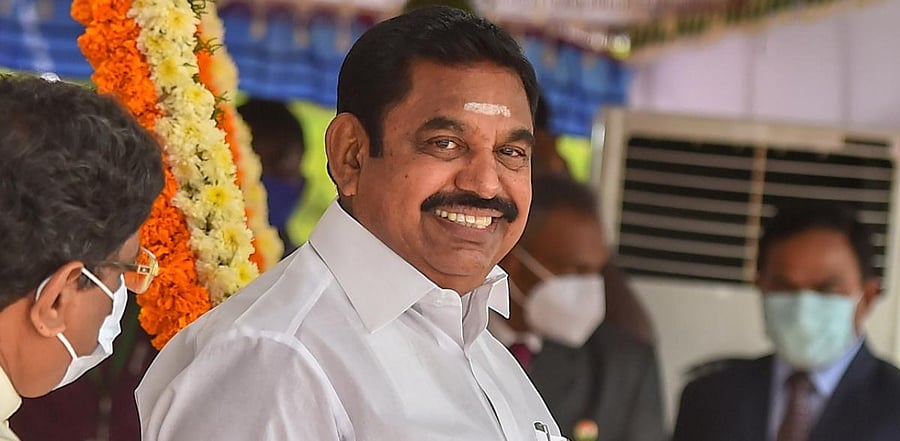 Tamil Nadu Chief Minister K Palaniswami. Credit: PTI Photo