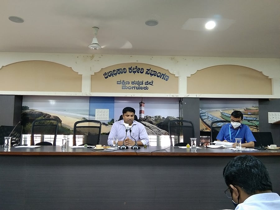 Deputy Commissioner Dr Rajendra K V. Credit: DH Photo