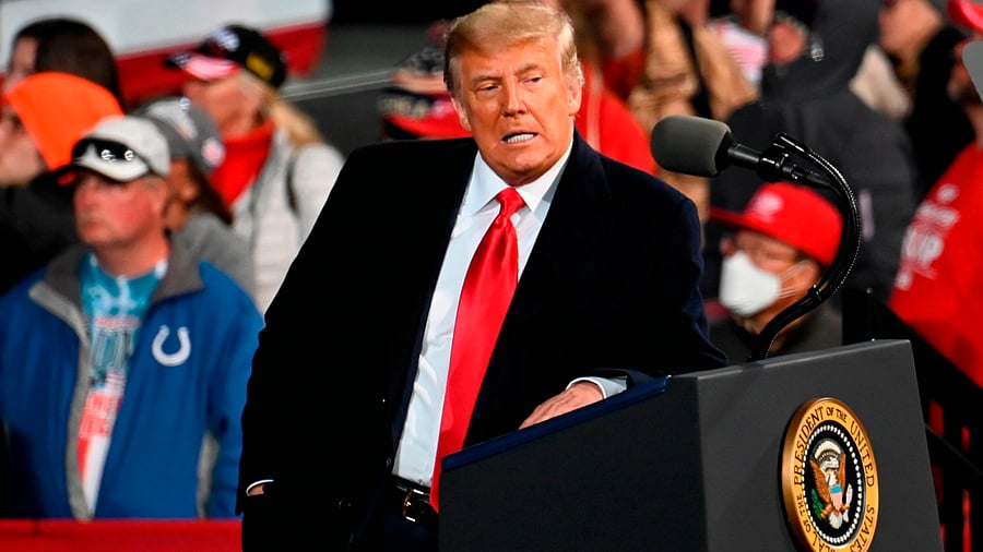 US President Donald Trump. Credit: AFP Photo