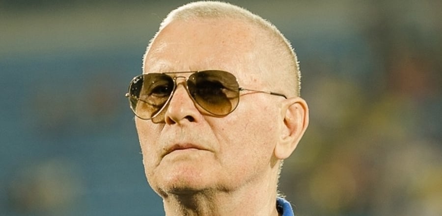 Russian football legend Viktor Ponedelnik in 2015. Credit: soccer.ru