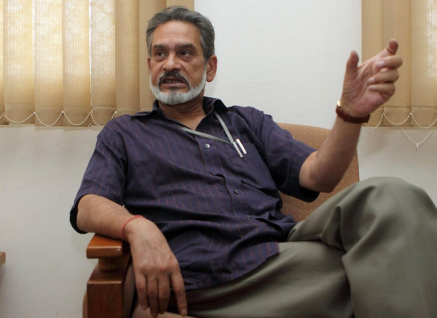 Pronab Sen, India's statistics secretary, speaks during an interview in New Delhi, India, on Friday, July 17, 2009. Credit: PTI file photo