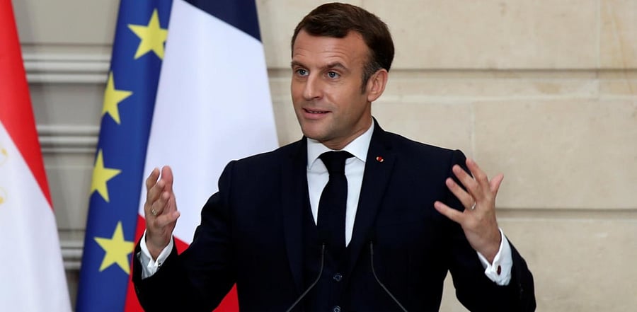 French President Emmanuel Macron. Credit: Reuters Photo
