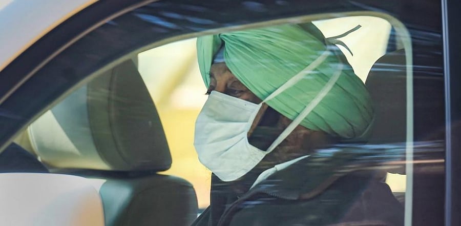 Amarinder Singh. Credit: PTI photo.