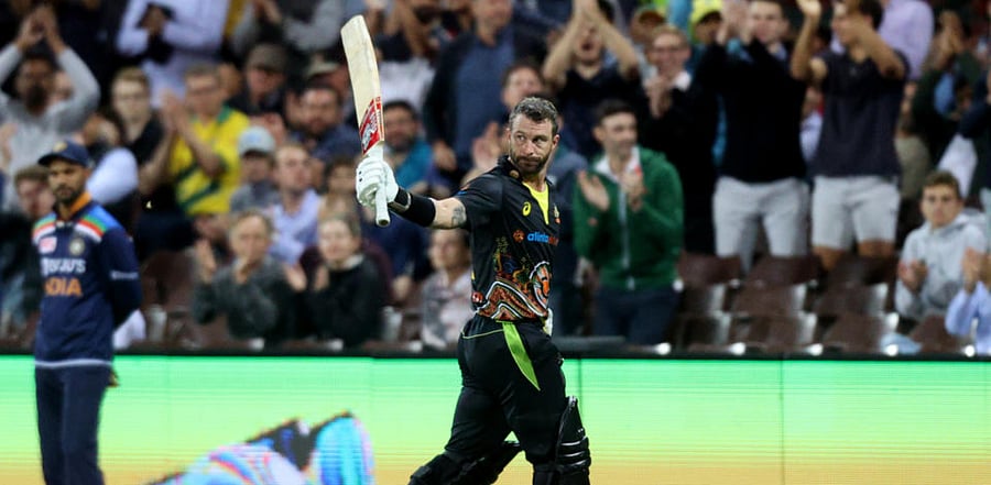 Australia's Matthew Wade walks off after losing his wicket lbw off the bowling of India's Shardul Thakur. Credit: Reuters