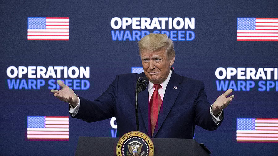 US President Donald Trump. Credit: AFP Photo