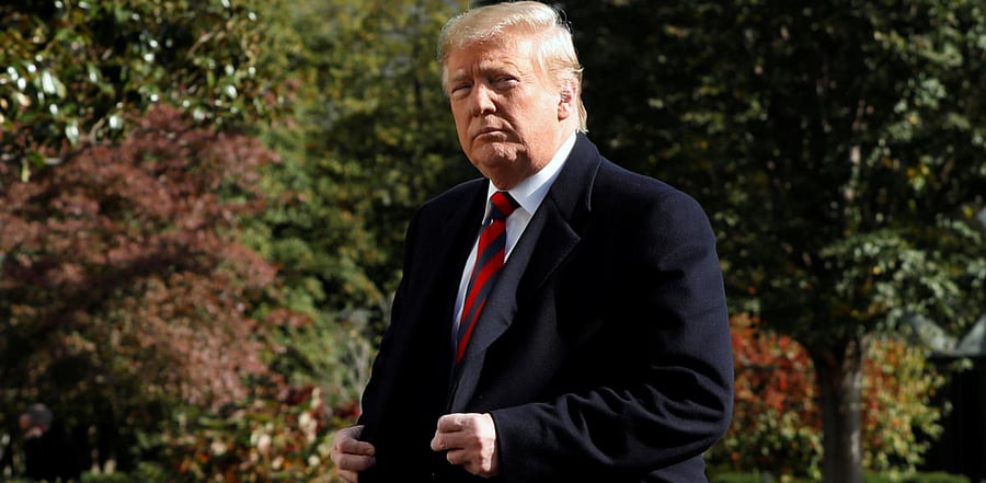 US President Donald Trump. Credit: Reuters Photo