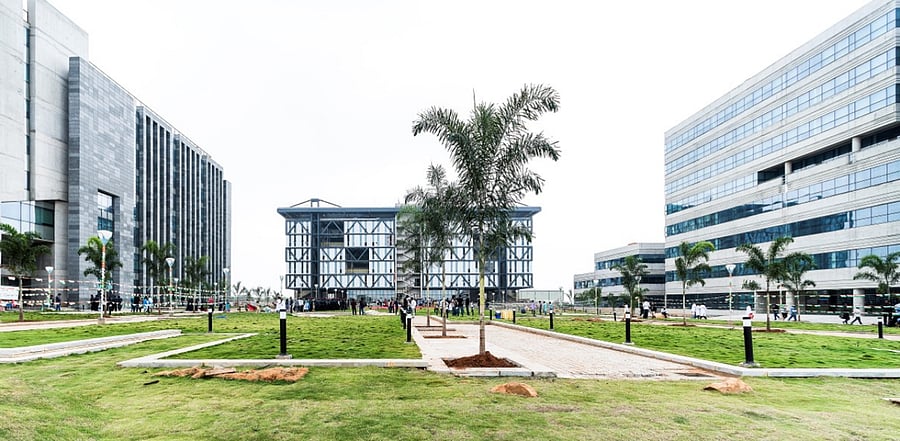 IIT-H campus near Hyderabad. Credit: DH Photo/By arrangement