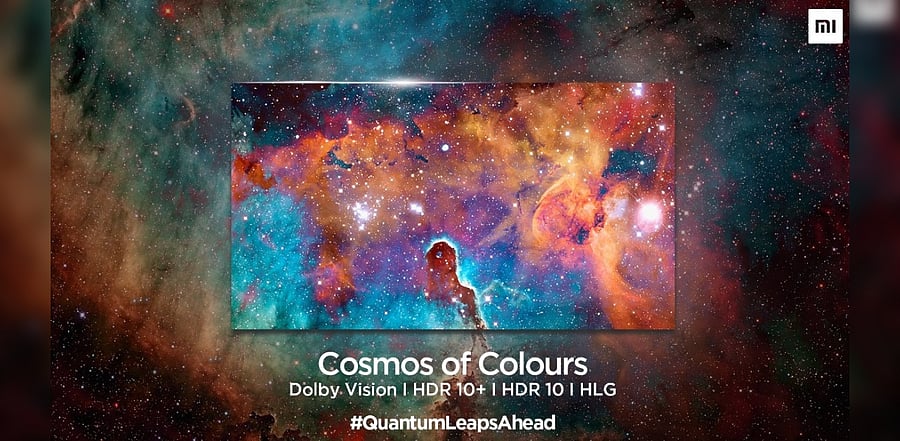 Xiaomi to launch new Mi QLED TV 4K in India next week. Credit: Xiaomi/Twitter