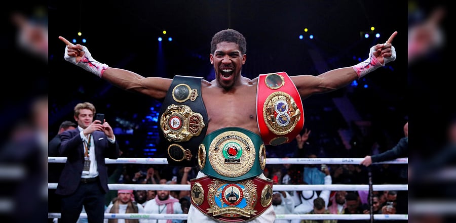 Anthony Joshua. Credit: Reuters File Photo