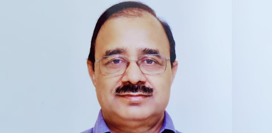 Senior IRS officer Dinesh Chandra Patwari. Credit: PIB