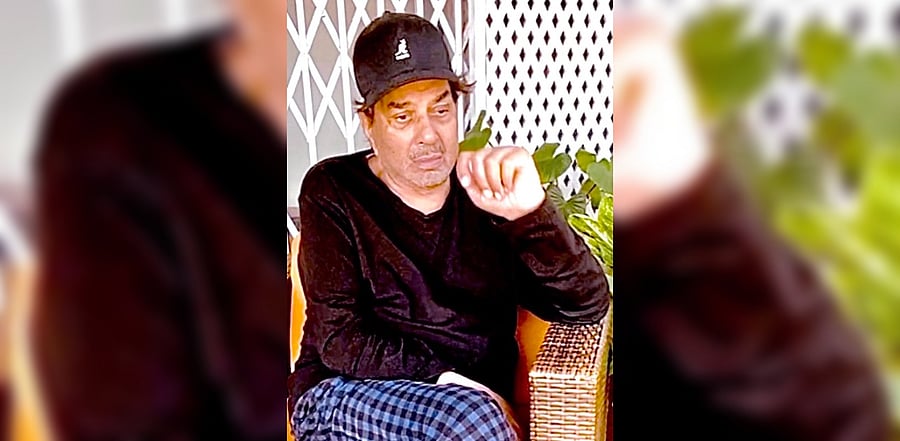 Veteran actor Dharmendra. Credit: Twitter Photo/@aapkadharam