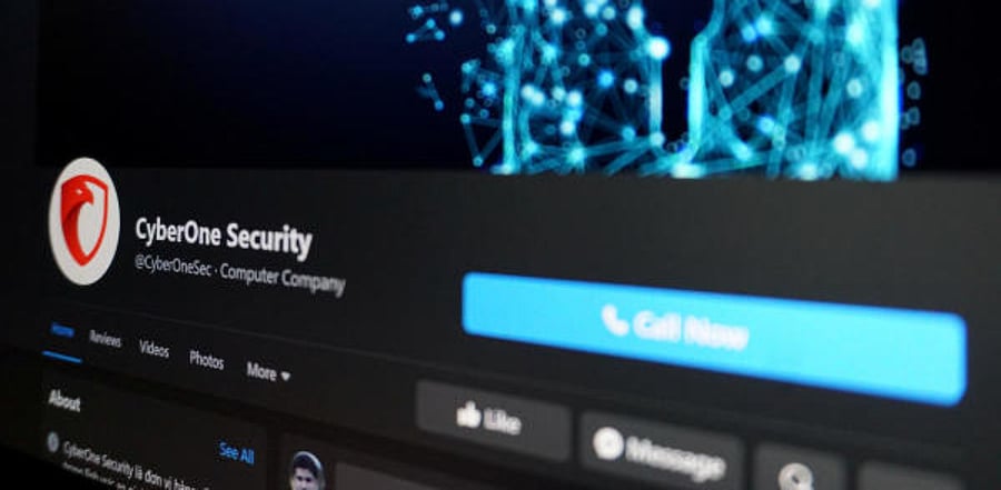 Nathaniel Gleicher, Facebook's head of cybersecurity policy, said his team had found technical evidence that linked CyberOne's Facebook page to accounts used in the hacking campaign. Credit: Reuters