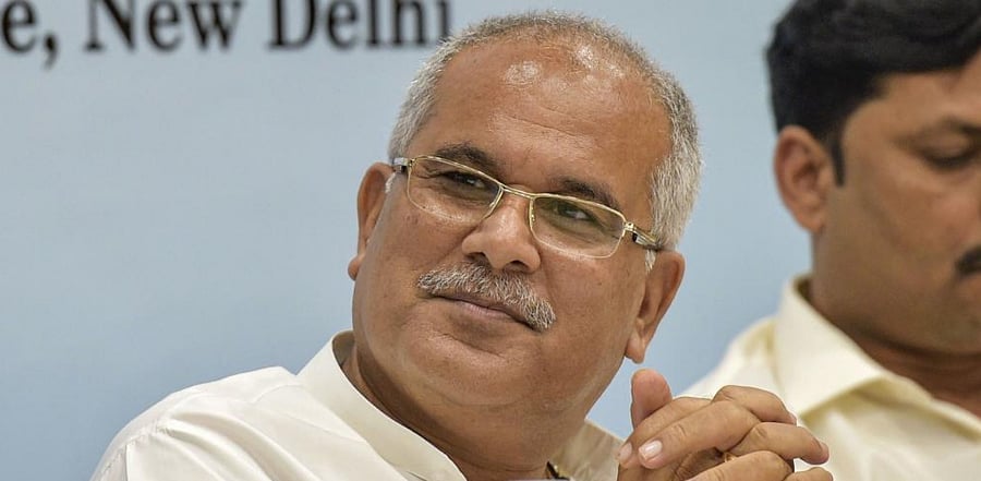 Bhupesh Baghel. Credit: PTI file photo.