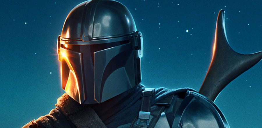 The official poster of 'The Mandalorian'. Credit: IMDb