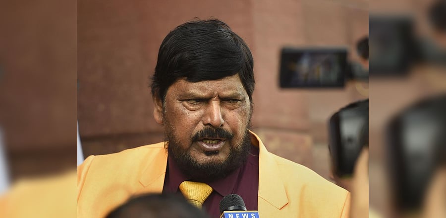 Union Minister Ramdas Athawale. credit: PTI Photo