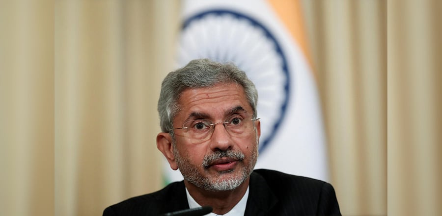  External Affairs Minister S Jaishankar. Credit: Reuters File Photo
