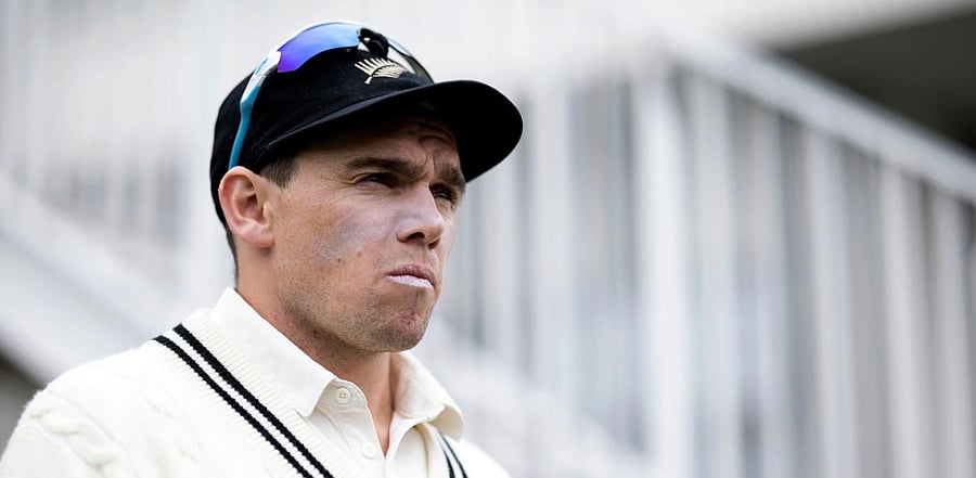 New Zealand stand-in captain Tom Latham. Credit: AFP