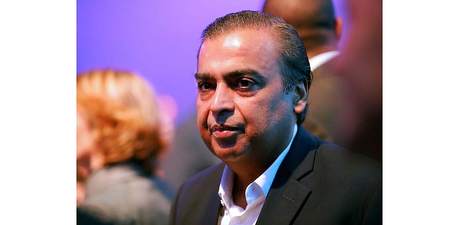 Reliance Industries' Chairman Mukesh Ambani. Credit: Reuters