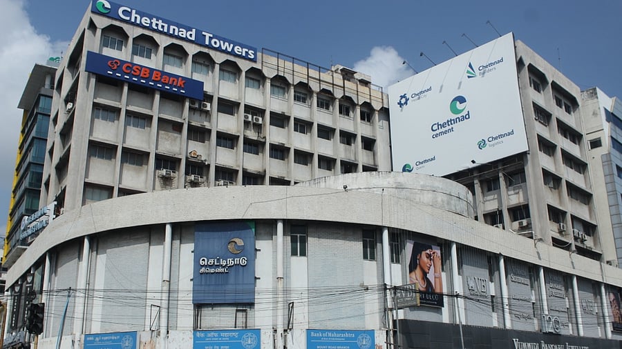 Business conglomerate Chettinad Group. Credit: DH Photo