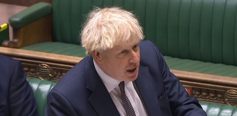 UK Prime Minister Boris Johnson. Credit: AFP Photo