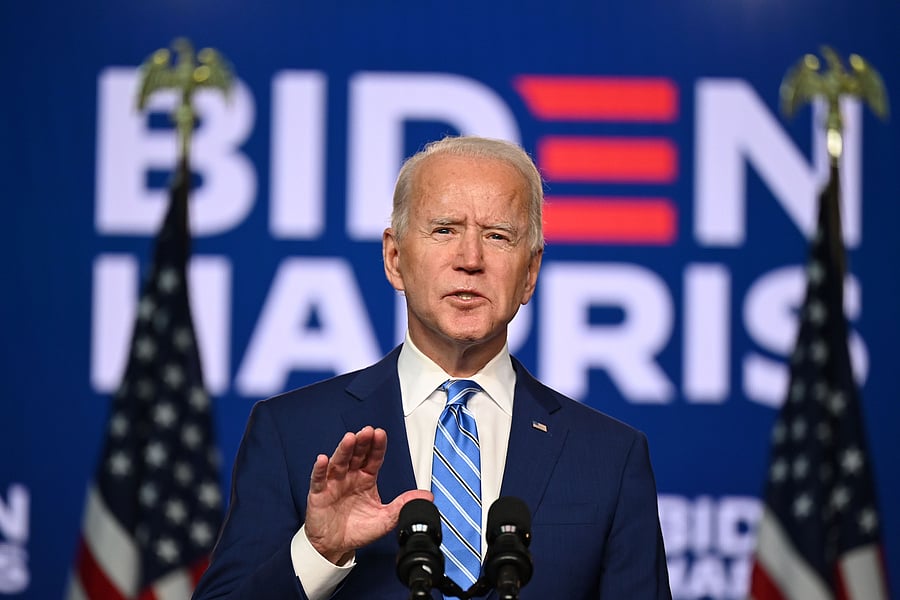 US President-elect Joe Biden. Credit: AFP Photo