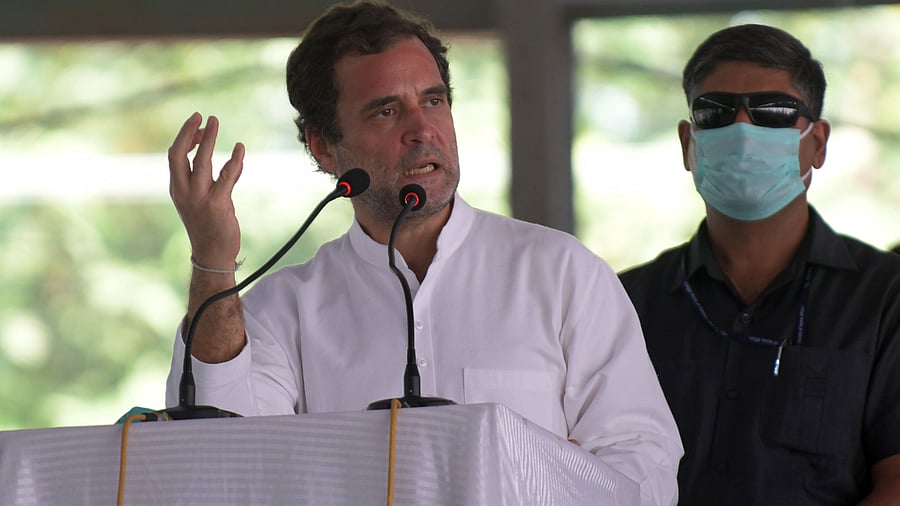 National Congress Party leader Rahul Gandhi. Credit: AFP Photo