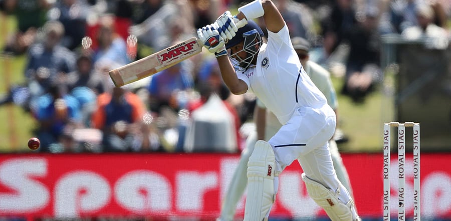 India's Prithvi Shaw. Credit: Reuters Photo