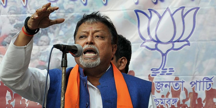 BJP leader Mukul Roy. Credit: PTI File Photo