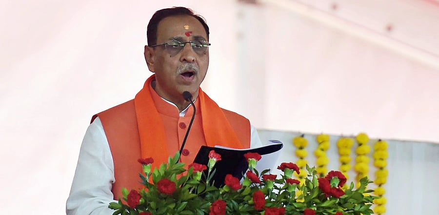 Gujarat Chief Minister Vijay Rupani. Credit: PTI Photo