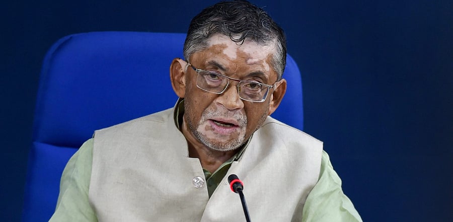 Union Minister Labour minister Santosh Kumar Gangwar. Credit: PTI Photo